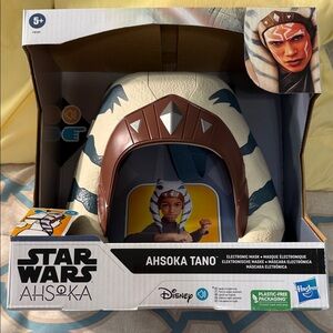 Disney Ahsoka Tano Interactive Mask - Brown, White, Blue